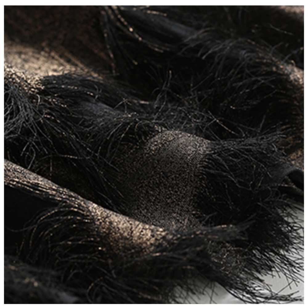 JOSHLYNNE Black Bronze Eyelash Star Heart Dress - Picture 5 of 5